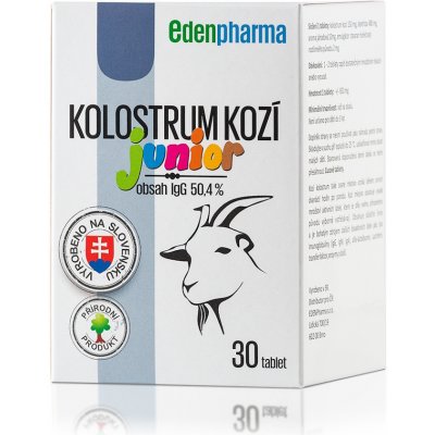 EDENPharma KOLOSTRUM KOZÍ Junior 30 tablet – Hledejceny.cz
