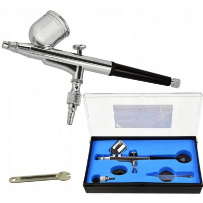 GEKO Airbrush, stříkací pistolka s regulací 0,3mm BD-130 – HobbyKompas.cz