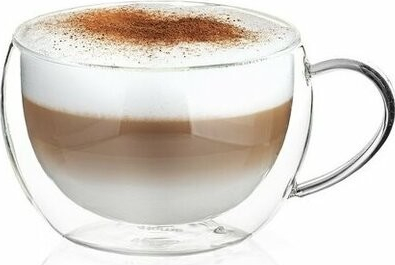 Recenze 4home Termo sklenice Big cappuccino Hot&Cool 0,5l - Heureka.cz