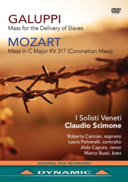 Galuppi: Mass for the Delivery of Slaves/Mozart: Coronation Mass DVD