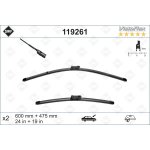 SWF se spojlerem VisioFlex 600+480 mm SWF 119261