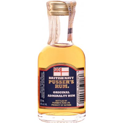 Pusser's Blue Label Mini 40% 0,05 l (holá láhev)