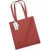 Nákupní taška a košík Westford Mill Nákupní taška EarthAware z organické bavlny Oranžová