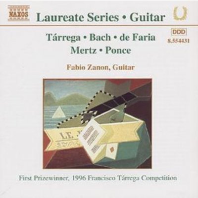 Guitar Recital - Fabio Zanon - Terrega/Bach/de Faria/Mertz/Ponce CD – Hledejceny.cz