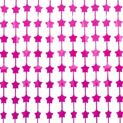 Dekorační závěs purpurové hvězdy 100 x 200 cm – Hledejceny.cz