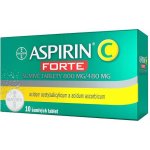 ASPIRIN C FORTE POR 800MG/480MG TBL EFF 10 – Zboží Mobilmania