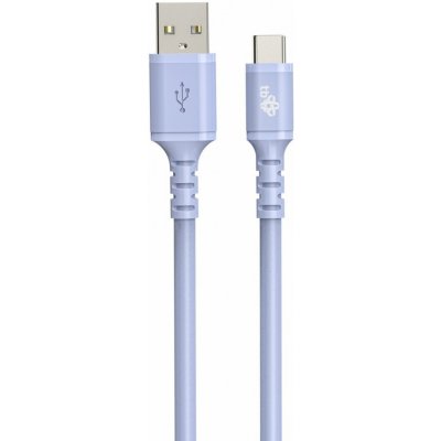 TB Touch AKTBXKUCMISI10F TB USB-A - USB-C, 1m, fialový – Zbozi.Blesk.cz