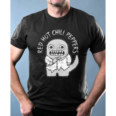 Red Hot Chili Peppers bílý tisk pánské tričko – Hledejceny.cz