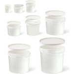 BOLL Plastová nádoba s víkem na míchání barev a laků, plastový kbelík s víkem 365 ml 0070199 – Zbozi.Blesk.cz