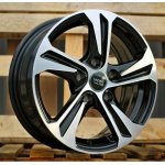 Racing Line B1242 6x15 5x108 ET45 black polished – Hledejceny.cz