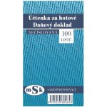 MSK 65 Účtenka za hotové MSK - nečíslovaná 100 listů NCR – Zboží Živě