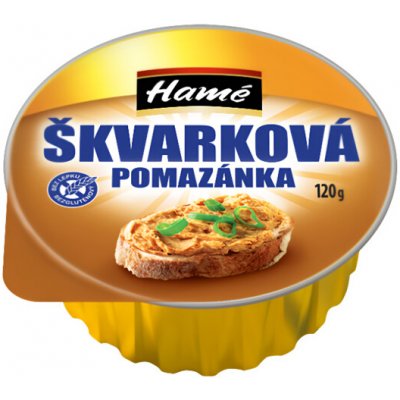 Hamé Škvarková pomazánka 120 g – Zbozi.Blesk.cz