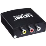 PremiumCord Převodník AV kompozitního signálu a stereo zvuku na HDMI 1080P - khcon-26 – Hledejceny.cz