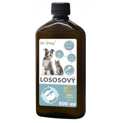 Dromy Lososový olej 500 ml – Zboží Mobilmania