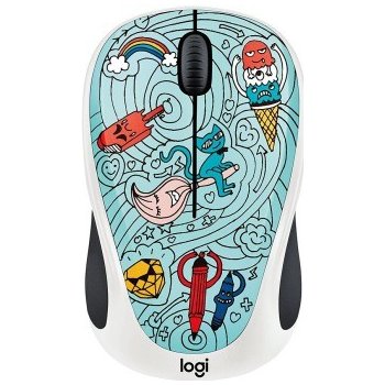 Logitech M238 Wireless Mouse Doodle Collection 910-005055