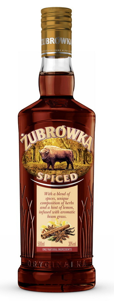 Zubrowka Spiced 30% 0,5 l (holá láhev)