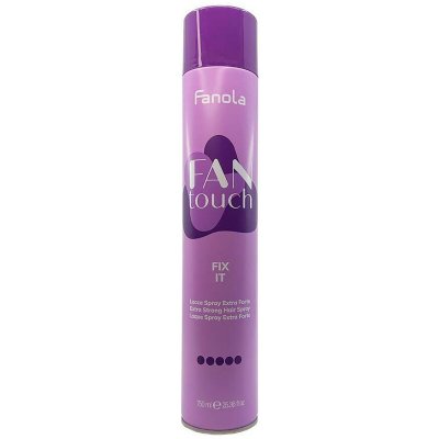 Fanola Fan Touch Fix It Extra Strong Spray Extra silně tužící lak na vlasy 750 ml