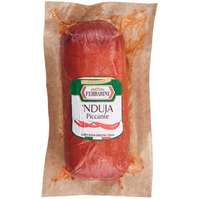 Ferrarini Salám Nduja piccante cca 450 g – Zboží Dáma