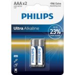 Philips Ultra Alkaline AAA 2ks LR03E2B/10 – Zboží Živě