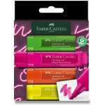 Faber-Castell zvýrazňovač Textliner 46 Neon sada 4 ks 254600 – Hledejceny.cz