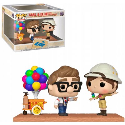 Funko Pop! Moment Up Carl & Ellie Balloon Cart Vzhůru do oblak