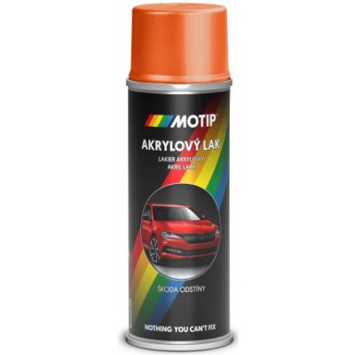 Motip Škoda oranžová metalická 200ml – Zboží Mobilmania