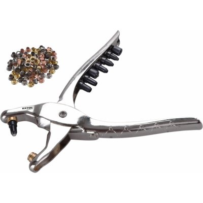 EXTOL CRAFT kleště děrovací - drukovací sada se 100ks oček pr.2,5-5mm 10260 – Zboží Mobilmania