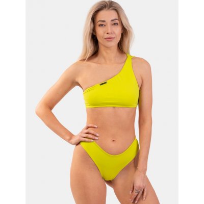 Nebbia Bandeau bikiny na jedno rameno vrchní díl zelená – Zboží Mobilmania