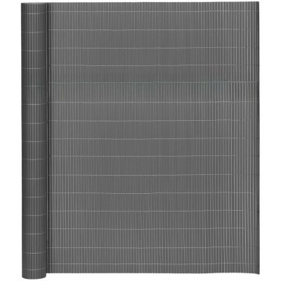 MultiGarden Oboustranná bambusová stínící rohož 150x300 cm na balkon, terasu, plot, šedá – Zboží Mobilmania