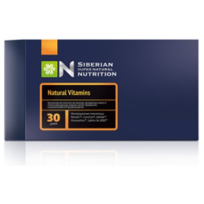 Siberian Wellness Natural Nutrition Natural Vitamins 30 balení po 4 kapslích – Hledejceny.cz
