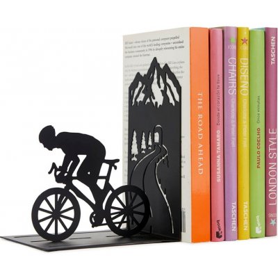 Balvi Knižní zarážka Cyclist 27811, černá – Zboží Dáma