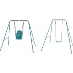 PLUM Set kovových houpaček 2v1 modrá – Zboží Dáma