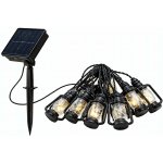 Verk 12406 Solární dekorační řetěz girlanda, 20 luceren, teplá bílá, 4,5 m – Hledejceny.cz