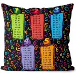 Impar Polštář Násobilka 40x40 – Zboží Dáma