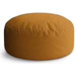 Sablio Taburet Circle Okrová: 38x48 cm – Zboží Mobilmania