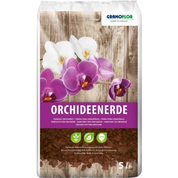 GRAMOFLOR Substrát pro orchideje 5 l