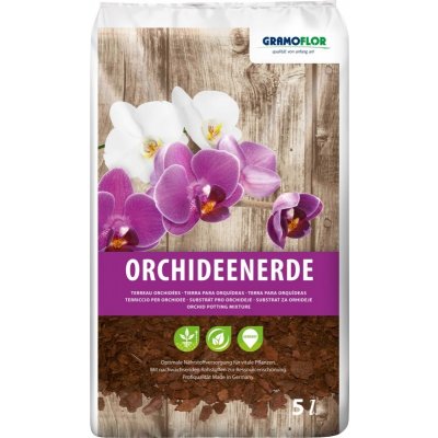 GRAMOFLOR Substrát pro orchideje 5 l – Zboží Dáma