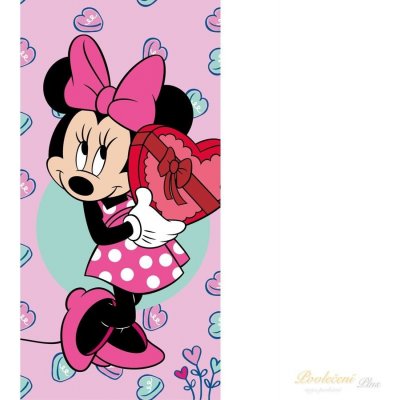 Jerry Fabrics Osuška Minnie pink 70 x 140 cm – Zboží Mobilmania