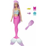 Barbie Mořská panna Panenka Dlouhé vlasy HRR00 – Zboží Dáma