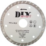 DIY DIYT115 Diamantový řezný kotouč DIY TURBO – Zboží Mobilmania