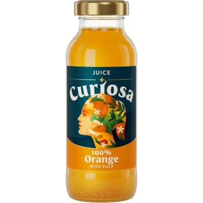 Curiosa pomeranč 100 % 24 x 250 ml – Sleviste.cz