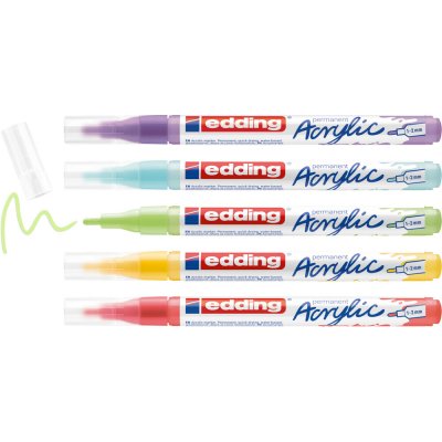 Edding 5300 F Rainbow sada 5 ks – Zboží Živě