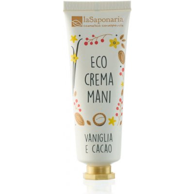 laSaponaria Vyživující krém na ruce - Vanilka & Kakao 40 ml – Zboží Dáma