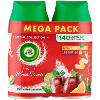 Air Wick Freshmatic Náplň do osvěžovače vzduchu zimní punč 2 x 250 ml – Zboží Mobilmania