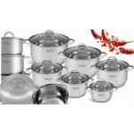 Edenberg Sada hrnců nerezová ocel 12 ks – Zboží Dáma