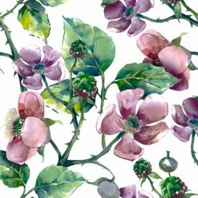 Ubrousek 33x33cm Květy fialové – Zboží Dáma