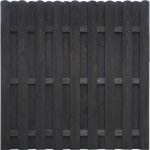 Dřevěný plot Dieter 180 x 180 cm antracit – Hledejceny.cz