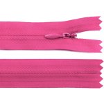 Spirálový zip skrytý No 3 délka 50 cm Varianta: 146 růžová tmavá, Balení: 1 ks – Hledejceny.cz