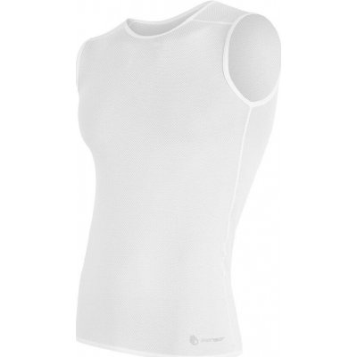 Sensor Coolmax air triko bez rukávů bílá – Zboží Mobilmania