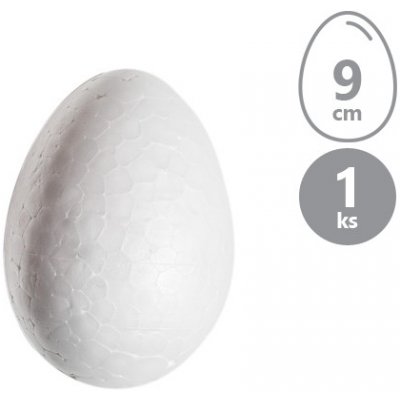 Vajíčko polystyrénové 9 cm – Hledejceny.cz